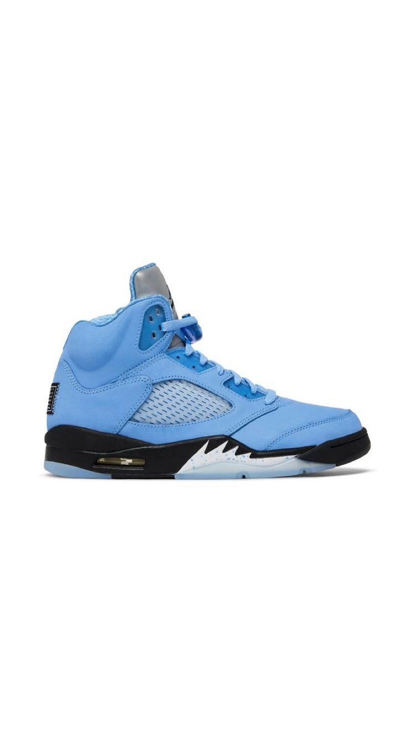 Jordan 5 carolina sales